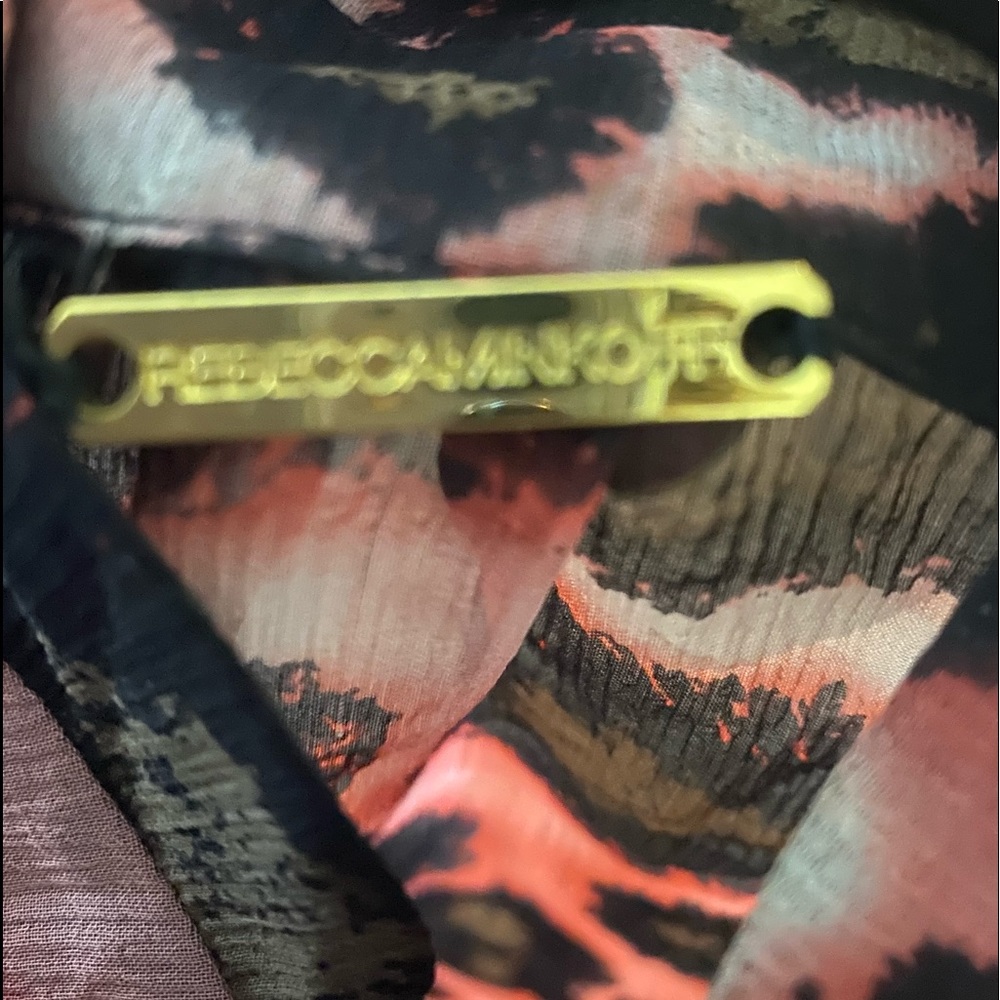 Rebecca Minkoff Morgan Silk Shirt - Picture 10 of 11